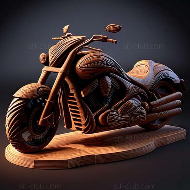 3D model Suzuki Intruder M1800R (STL)